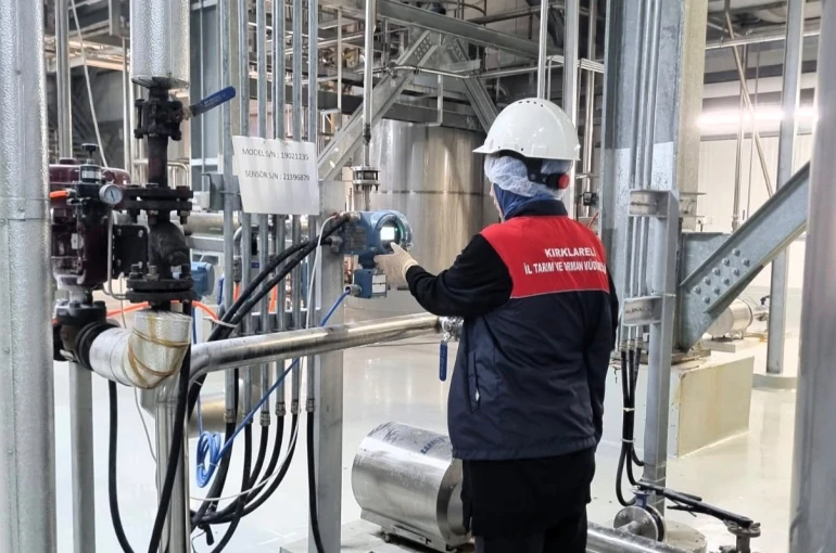 Lüleburgaz’da nişasta bazlı şeker üreten işletmeye denetim 