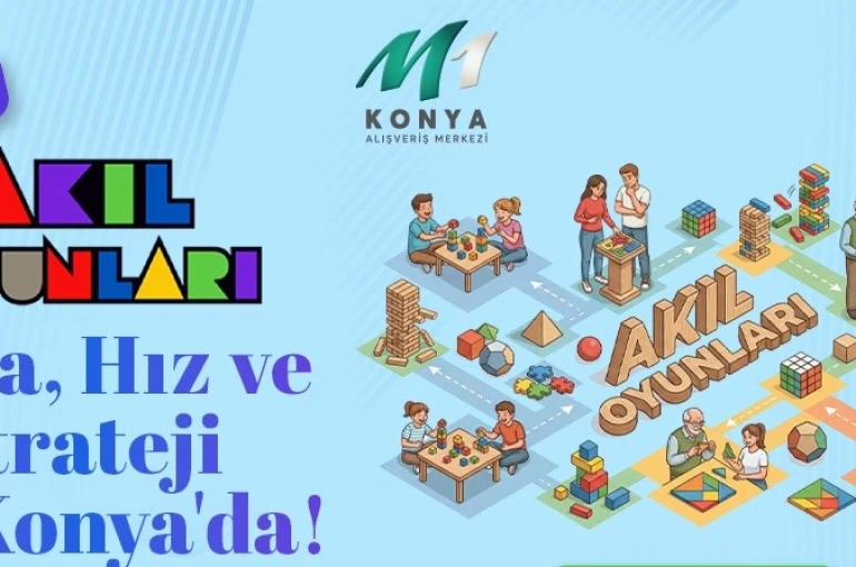 M1 Konya AVM’den sömestr döneminde ‘Akıl Oyunları’ etkinliği