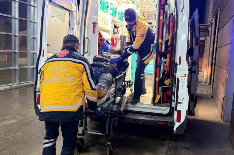 Madde kullandığı iddia edilen 2 şahıs hastaneye kaldırıldı