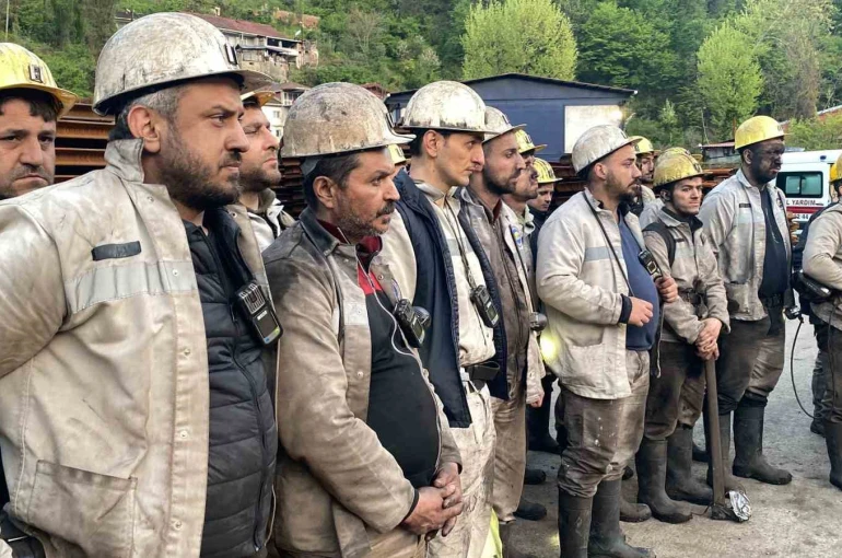 Maden ocağında hayat kurtaran tatbikat 