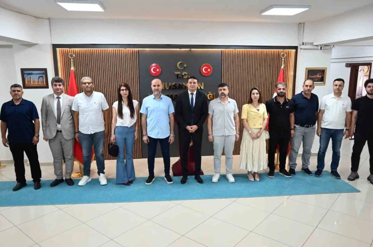 MAGYED, Nusaybin Kaymakamı Temurci ile bir araya geldi 