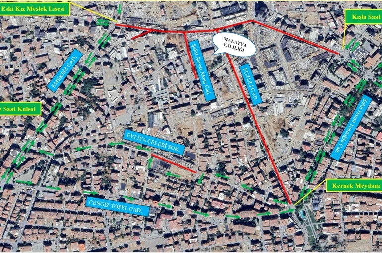 Malatya 3. Etap Ada Dışı altyapı ve çevre düzenlemesi 