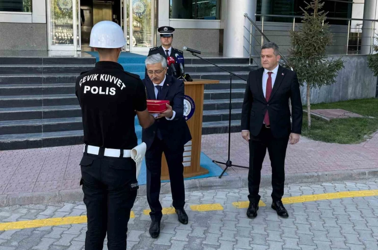 Malatya Emniyet Müdürlüğü’nde devir teslim yapıldı