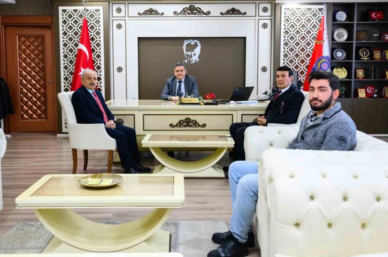 Malatya Gazeteciler Cemiyeti’nden Emniyet Müdürü Kayhan Ay’a ziyaret 