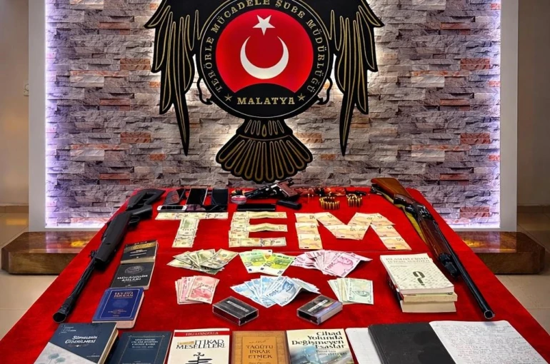 Malatya merkezli DEAŞ operasyonu: 9 gözaltı 