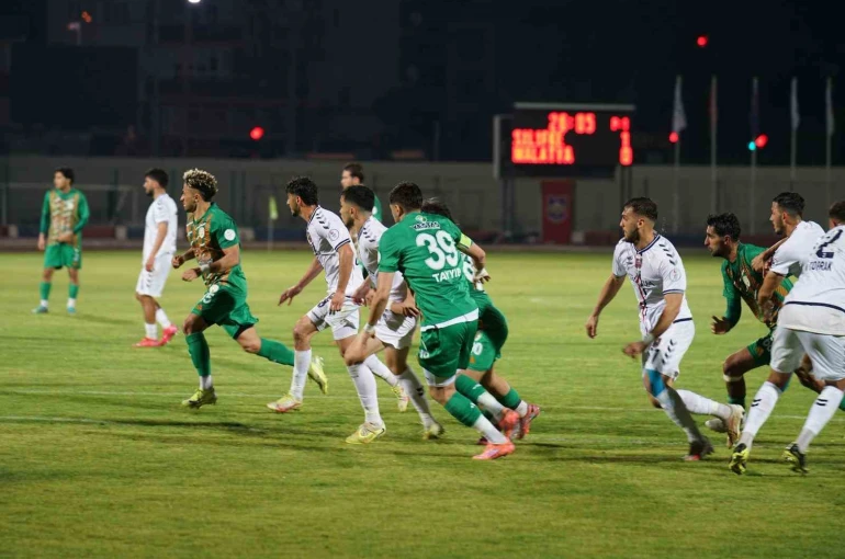 Malatya Yeşilyurtspor play-off yarışında bir üst turda 