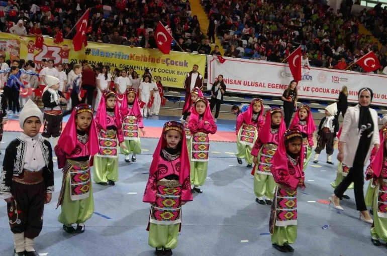 Malatya’da 23 Nisan coşkuyla kutlandı 