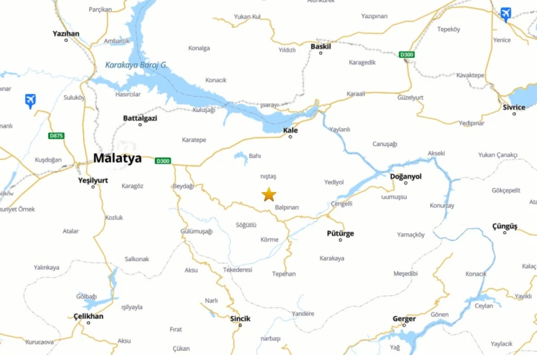 Malatya’da 4,4 büyüklüğünde deprem 