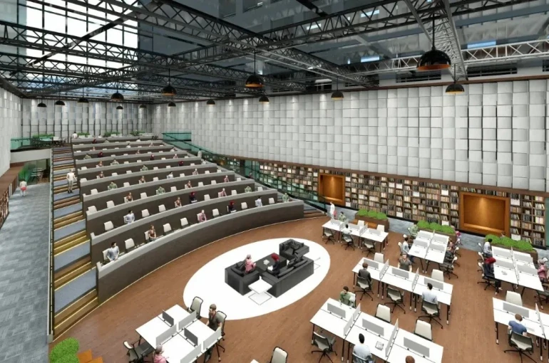 Malatya’da bölgenin en büyük kütüphanesinde sona doğru 