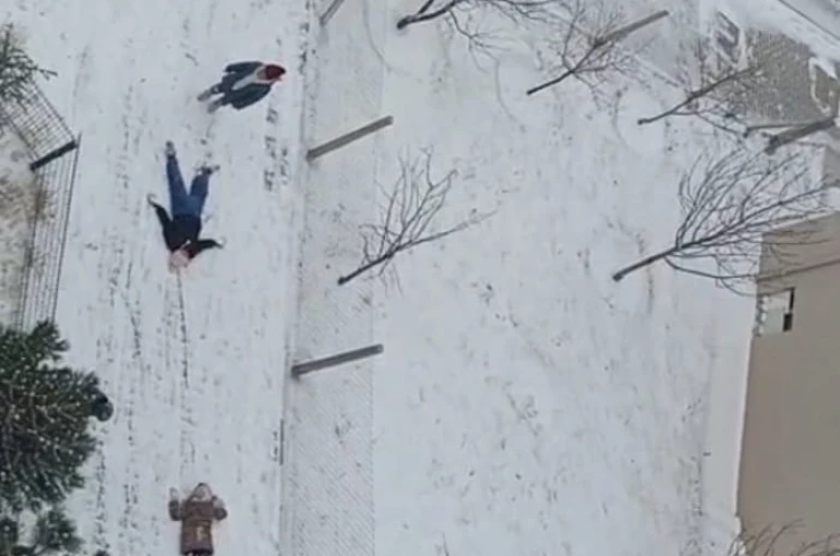 Malatya’da kar tatili çocukları sevindirdi