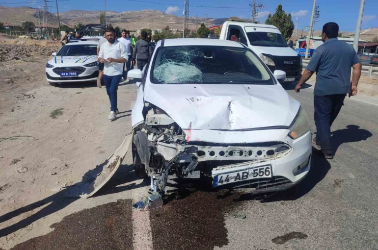 Malatya’da otomobil ile motosiklet çarpıştı: 1 ölü 