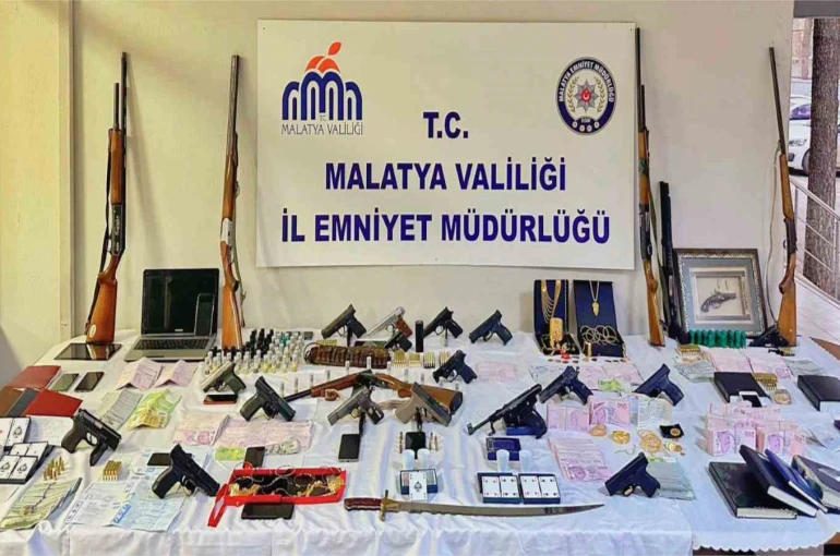 Malatya’da tefecilik ve kumar operasyonu: 31 gözaltı