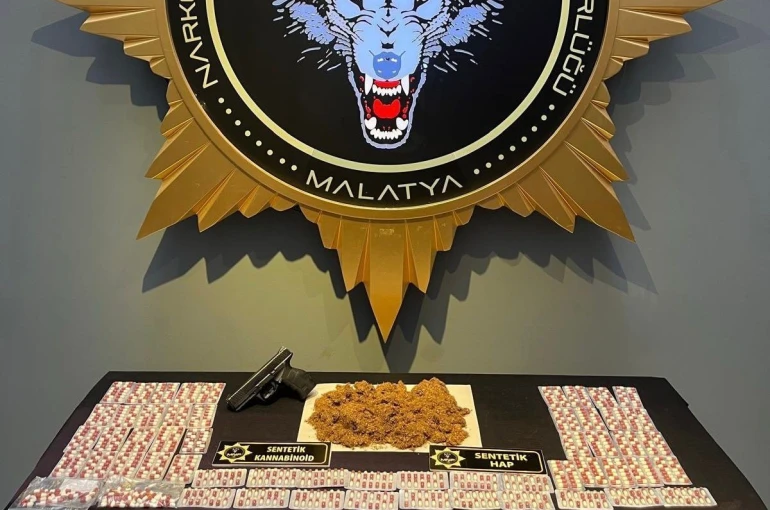 Malatya’da torbacı operasyonu: 5 gözaltı 