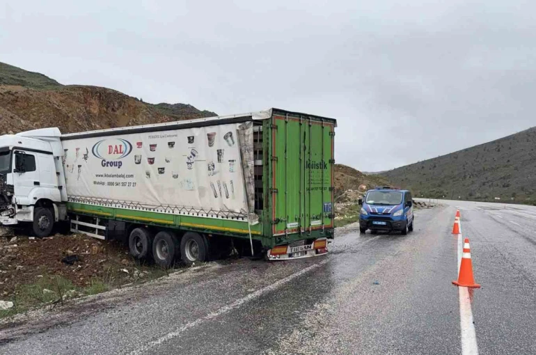 Malatya’da trafik kazası: 1 yaralı 