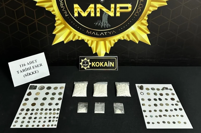 Malatya’da uyuşturucu operasyonu: 1 tutuklama 