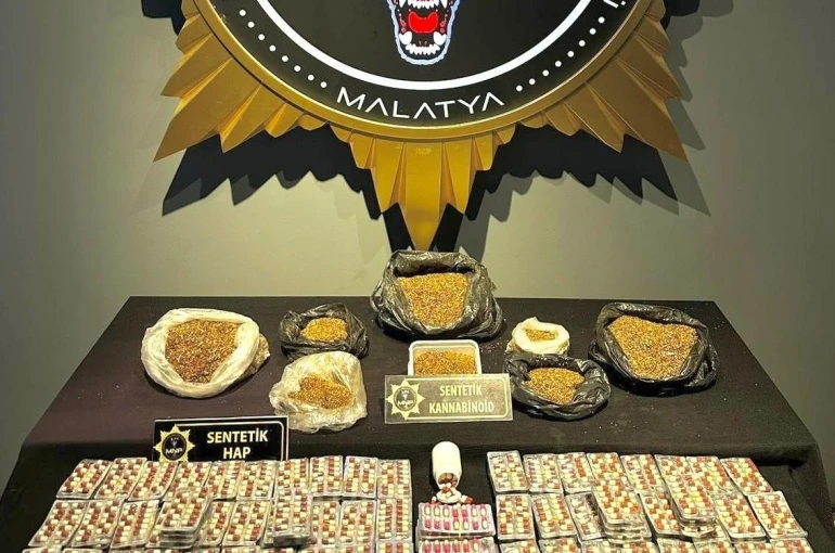 Malatya’da uyuşturucu operasyonu: 5 tutuklama 
