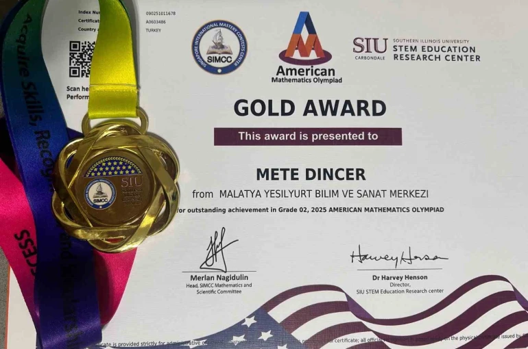 Malatyalı öğrencilerden uluslararası matematik başarısı 