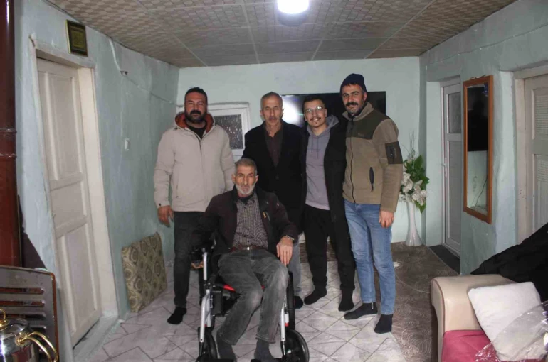 Malazgirt’te engelli bireylerin yüreğini ısıtan destek 