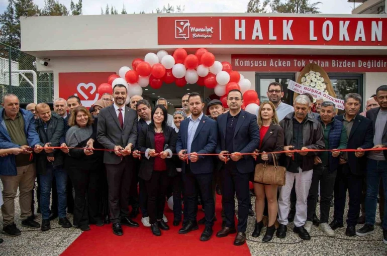 Manavgat Belediyesi 2. Halk Lokantası hizmete açıldı 