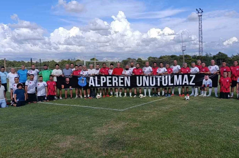 Manavgat’ta Alperen Coşar anısına futbol turnuvası 