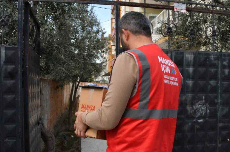 Manisa Büyükşehir’den bayram öncesi gönüllere dokunan destek 
