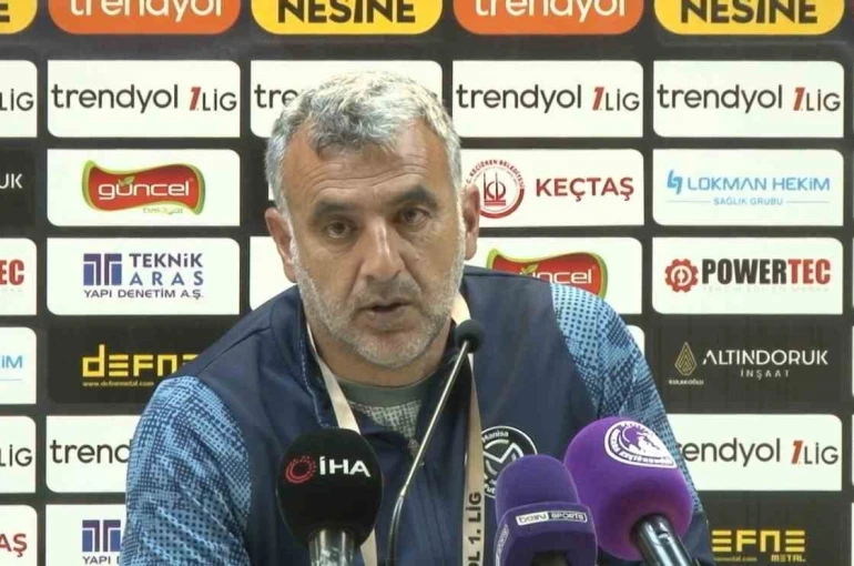 Manisa FK Teknik Sorumlusu Çakmak: "Hakemler için bir şey söylemeye gerek yok" 