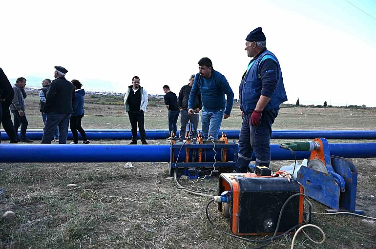 Manisa’da 45 yıllık asbestli içme suyu hattı tarihe karışıyor 