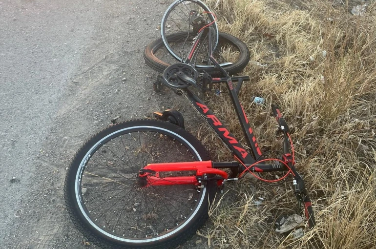 Manisa’da kamyonetin çarptığı bisikletli öldü