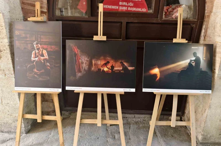 Manisalı fotoğrafçılar Menemen’de ödüllerini aldı 