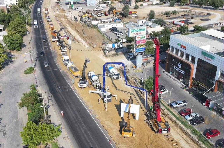 Manisa’nın ulaşım ağına güç katacak projesinde temeller atıldı