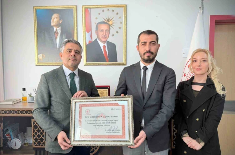 Mardin Eğitim ve Araştırma Hastanesi, "Anne Dostu Hastane" unvanını sürdürmeye hak kazandı 