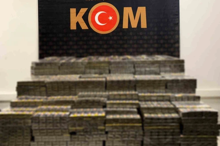 Mardin’de 11 bin 780 paket kaçak sigara ele geçirildi 