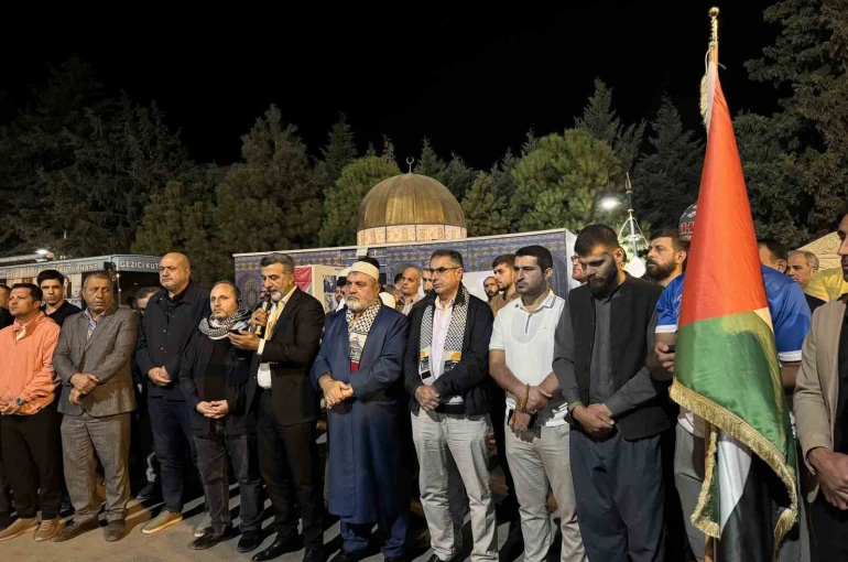 Mardin’de İsrail’in saldırılarına tepki 