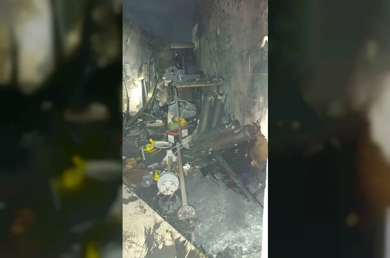 Mardin’de müstakil evde çıkan yangın söndürüldü