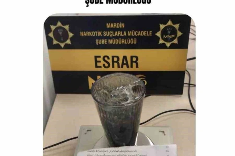 Mardin’de uyuşturucu operasyonu: 2 gözaltı 
