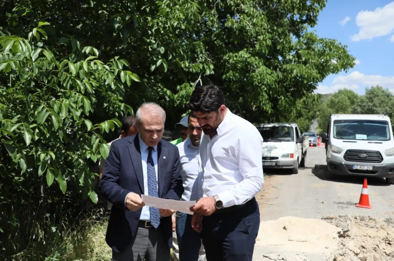 Mardin’de yaklaşık 40 yıllık ana isale hattı yenileniyor