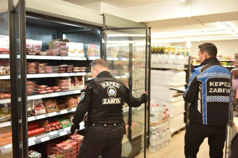 Marketlere zabıta denetimi 