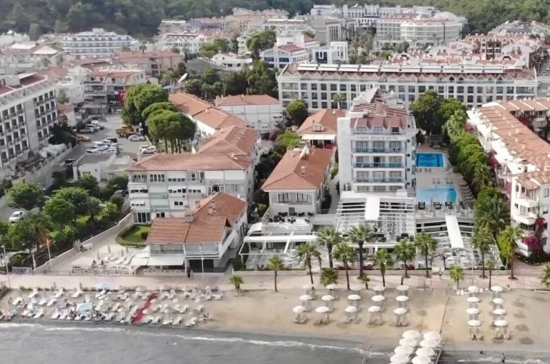 Marmaris otelleri yangın yönetmeliğine hazır 