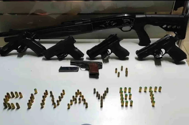 Marmaris’teki silah operasyonuna 6 tutuklama 