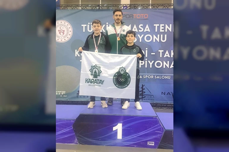 Masa tenisi ve halterde Karatay rüzgarı