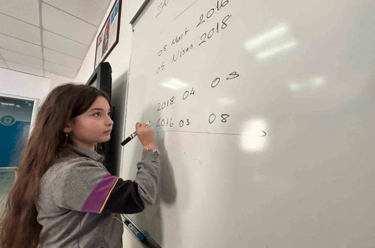 Matematikte dünya birincisi olan Trabzonlu Lina’nın hayali Nobel ödülü 