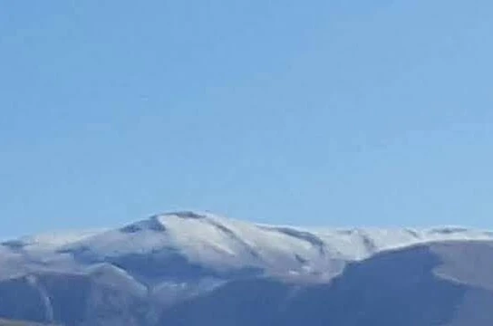 Mayıs ayında Muğla’ya kar sürprizi: Göktepe beyaza büründü 