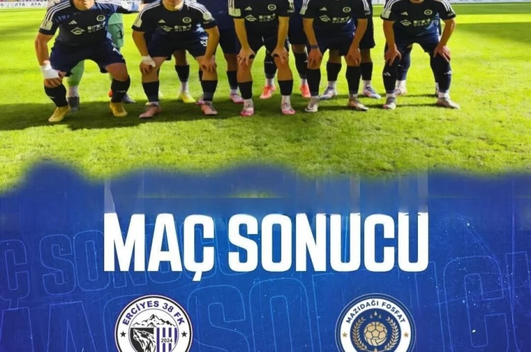Mazıdağı Fosfatspor, Erciyes 38 FSK ile berabere kaldır 