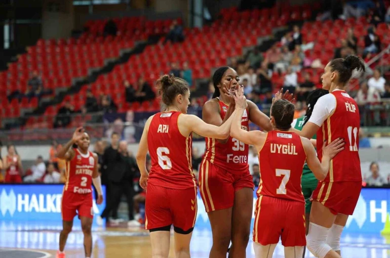 Melikgazi Kayseri Basketbol 2. galibiyetini aldı