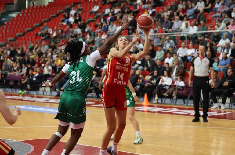 Melikgazi Kayseri Basketbol bu kez kazandı 