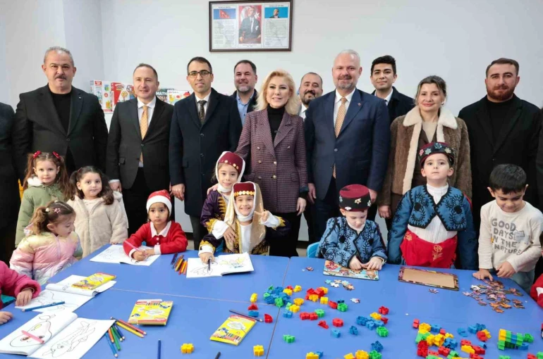 Menemen Belediyesi Seyrek Anaokulu coşkulu törenle açıldı 