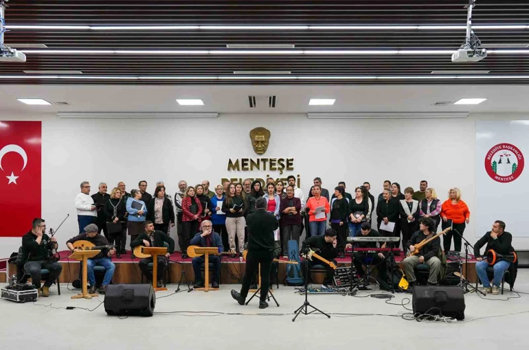 Menteşe Belediye Korosu Barış Manço repertuvarıyla sahne alıyor 