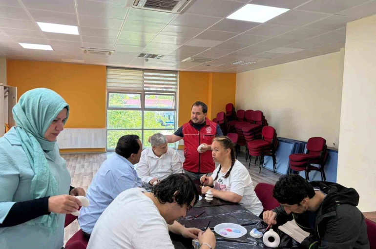 Menteşe’de sanat engel tanımadı 