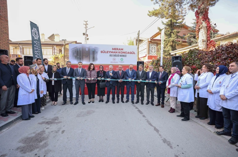 Meram'da Süleyman Koncagül ASM hizmete açıldı