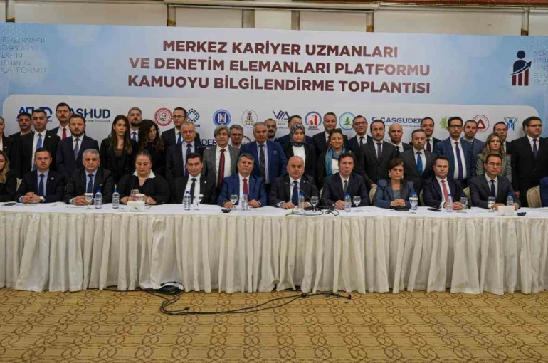 Merkez Kariyer Uzmanları ve Denetim Elemanları Platformu vaatlerin yerine getirilmesini istiyor 
